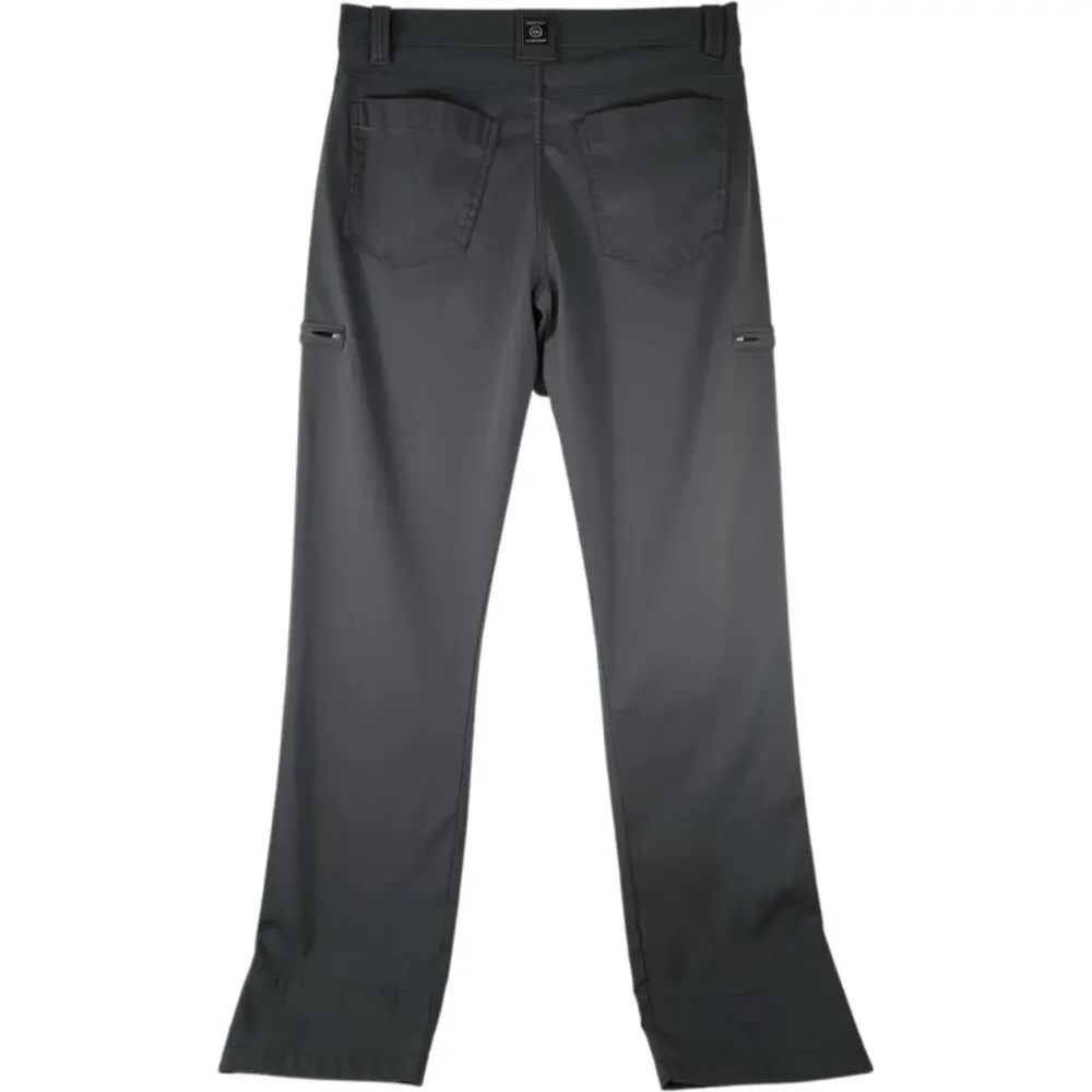Wrangler Blue Flat Front Straight Leg Chino Casual Pants 32x32